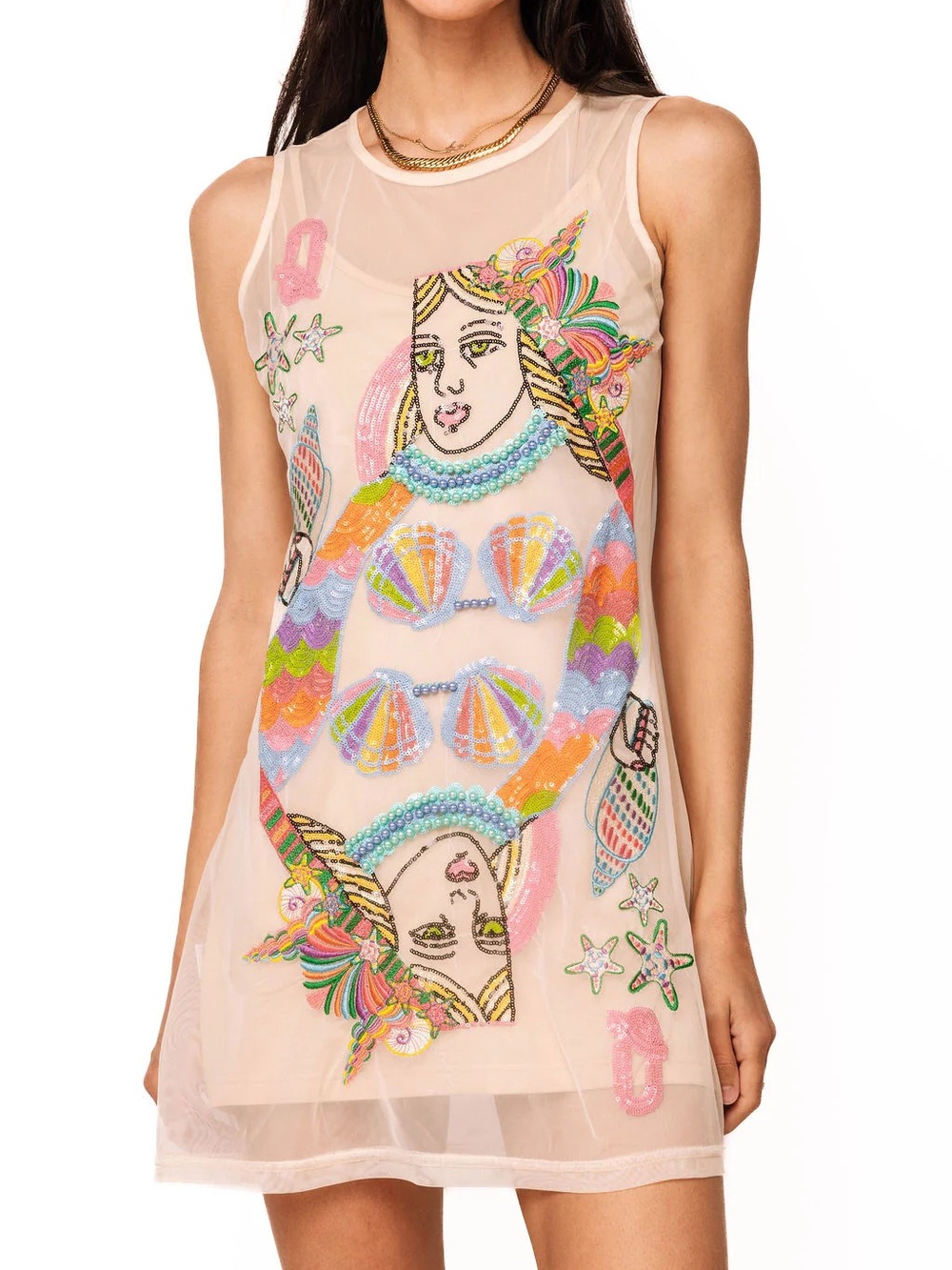 Card Cover Up Dress